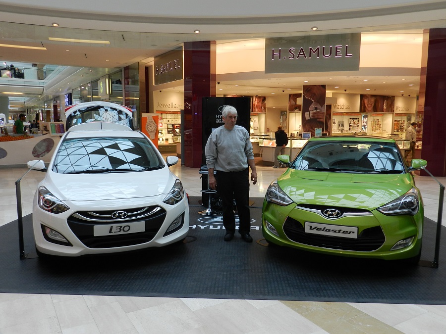 The Hyundai i30 Road Show - Westfield Shopping Centre, White City, London